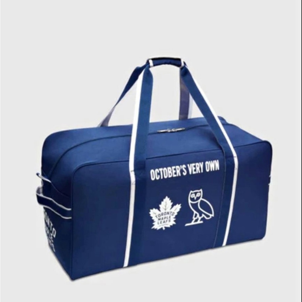 Ovo x Maple leafs duffel bag